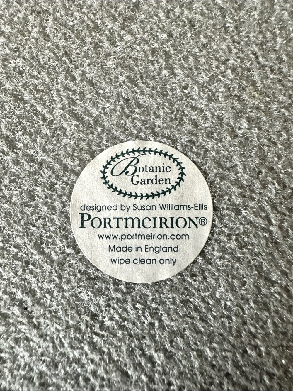 Portmeirion Botanic Garden Magnolia Round Trivet Table Mat England